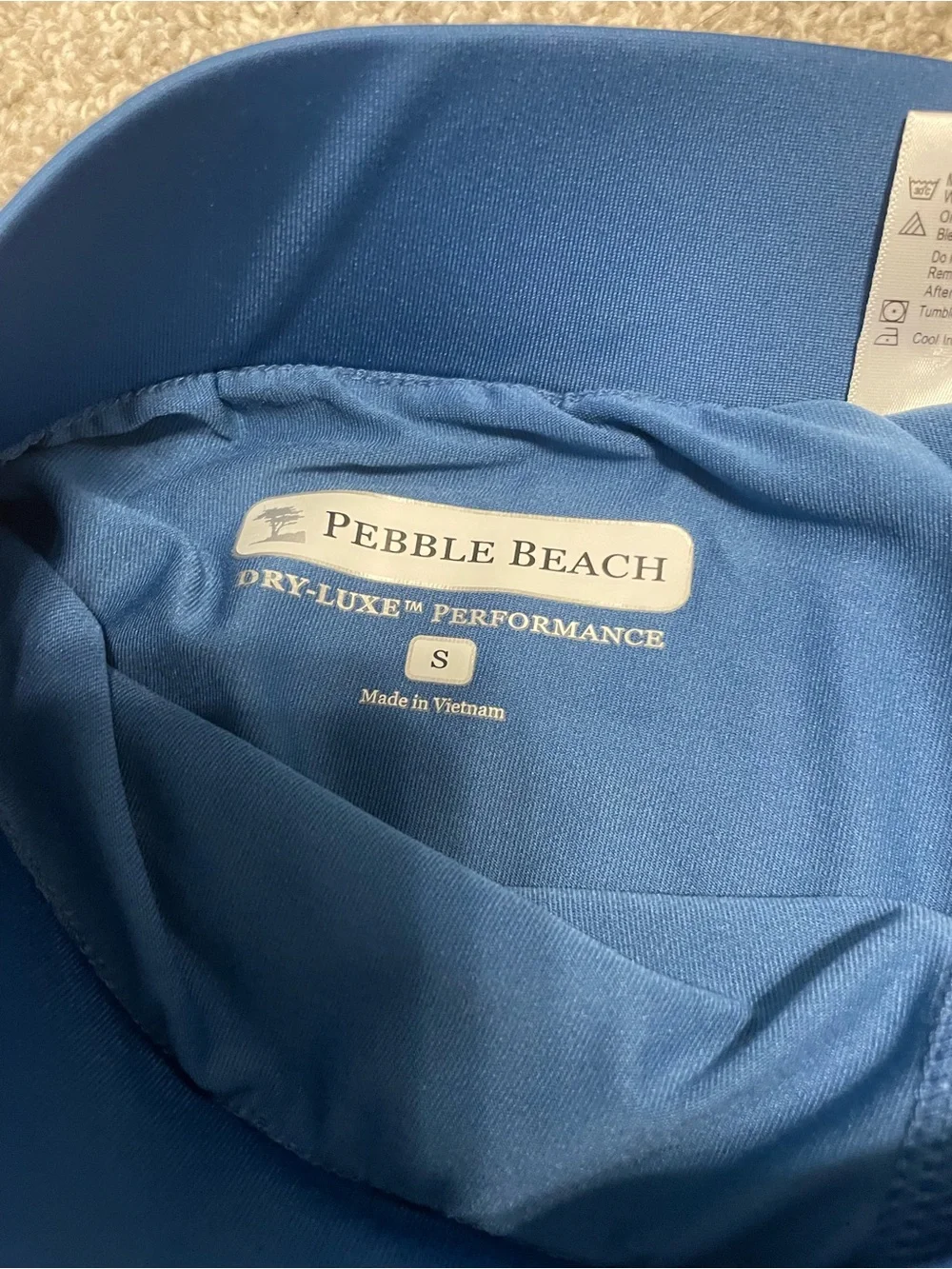 Pebble Beach Dry Luxe Collared Shirt and Skirt Set Golf